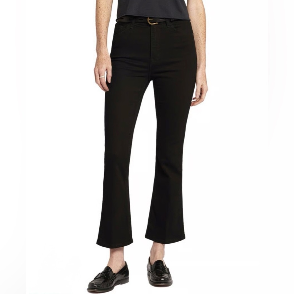 CURRENT ELLIOTT BOOTCUT JEAN IN BLACK OBSIDIAN